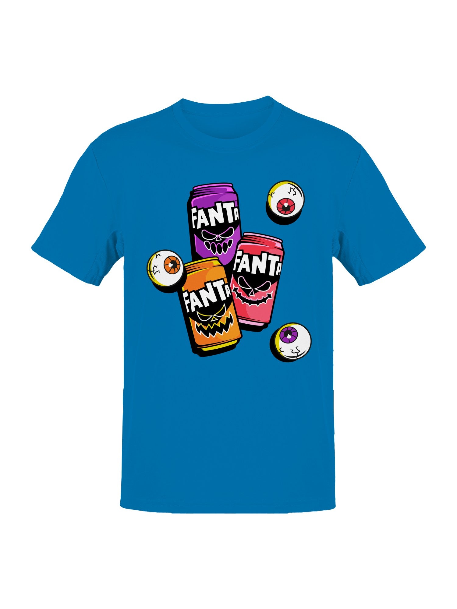 Officially Licensed Fanta Spooky Fanta Cans Halloween Men's T-shirt