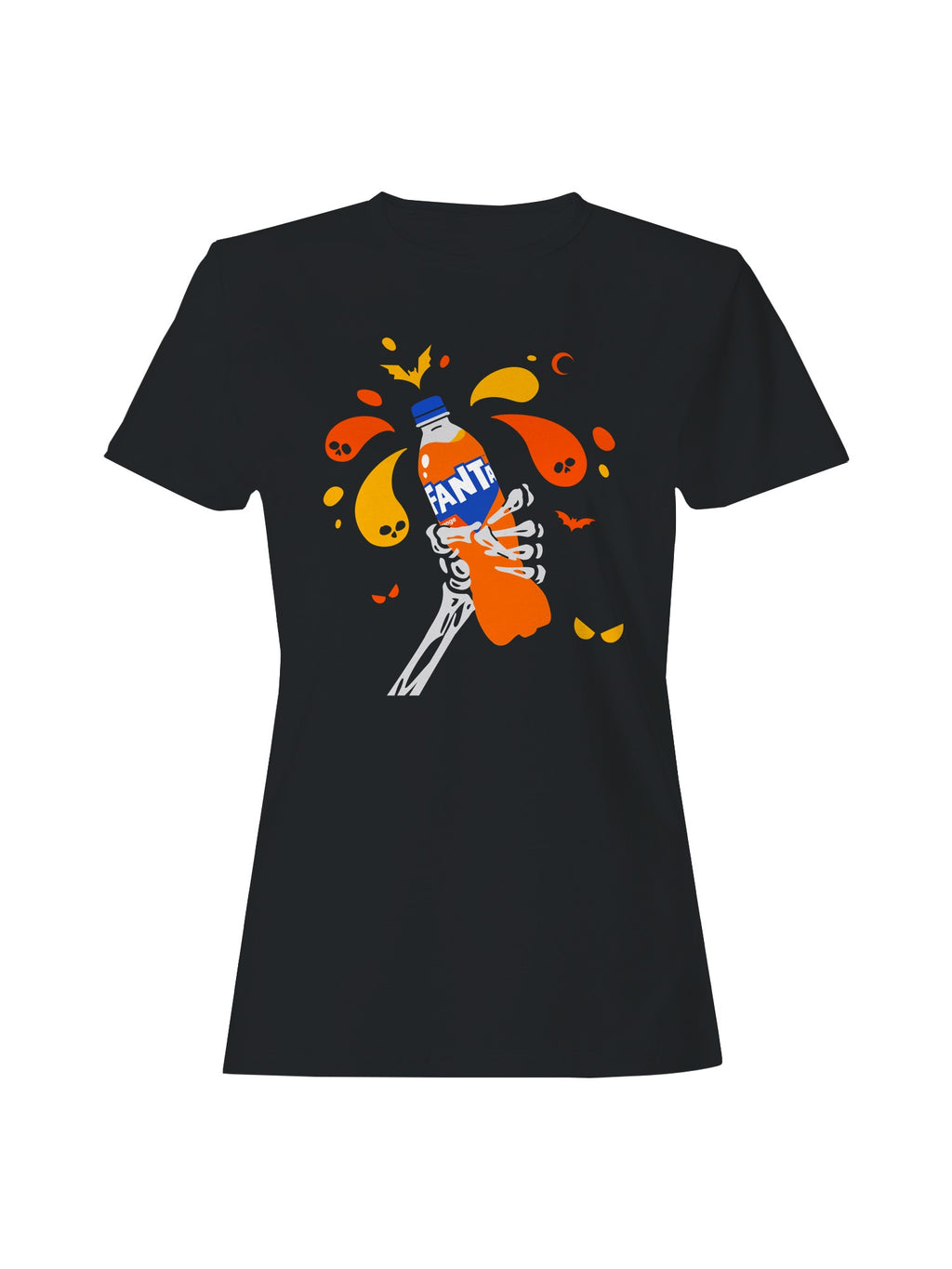 Officially Licensed Fanta Spooky Fanta Halloween Design Women's T-shirt