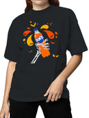 Officially Licensed Fanta Spooky Fanta Halloween Design Women's T-shirt