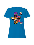 Officially Licensed Fanta Spooky Fanta Cans Halloween Women's T-shirt