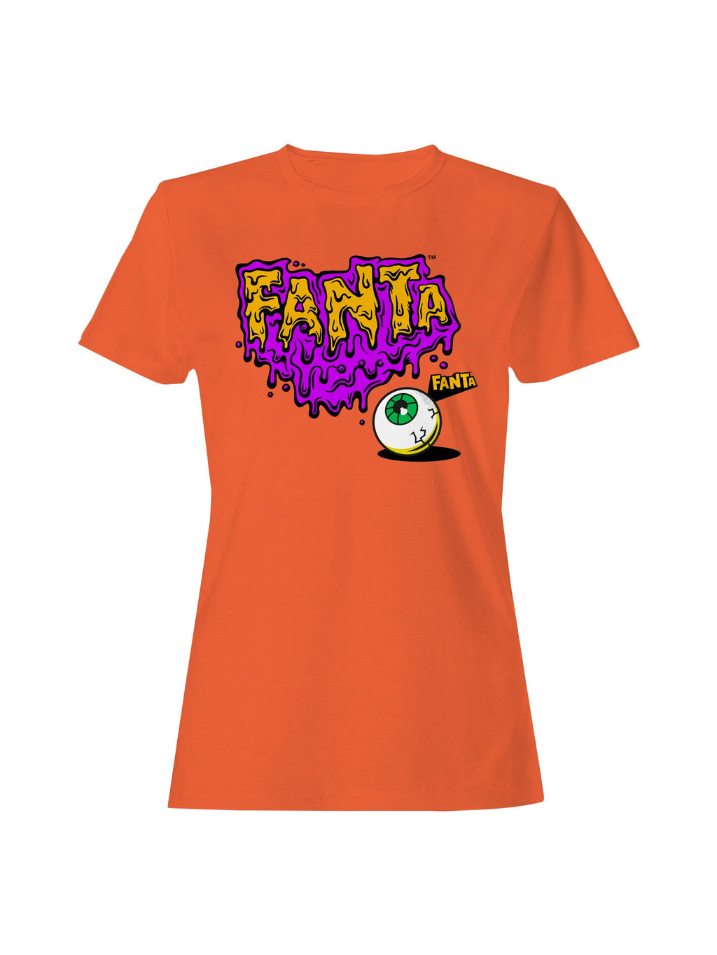 Officially Licensed Fanta Fanta Dripping Slime Eyeball Women's T-shirt