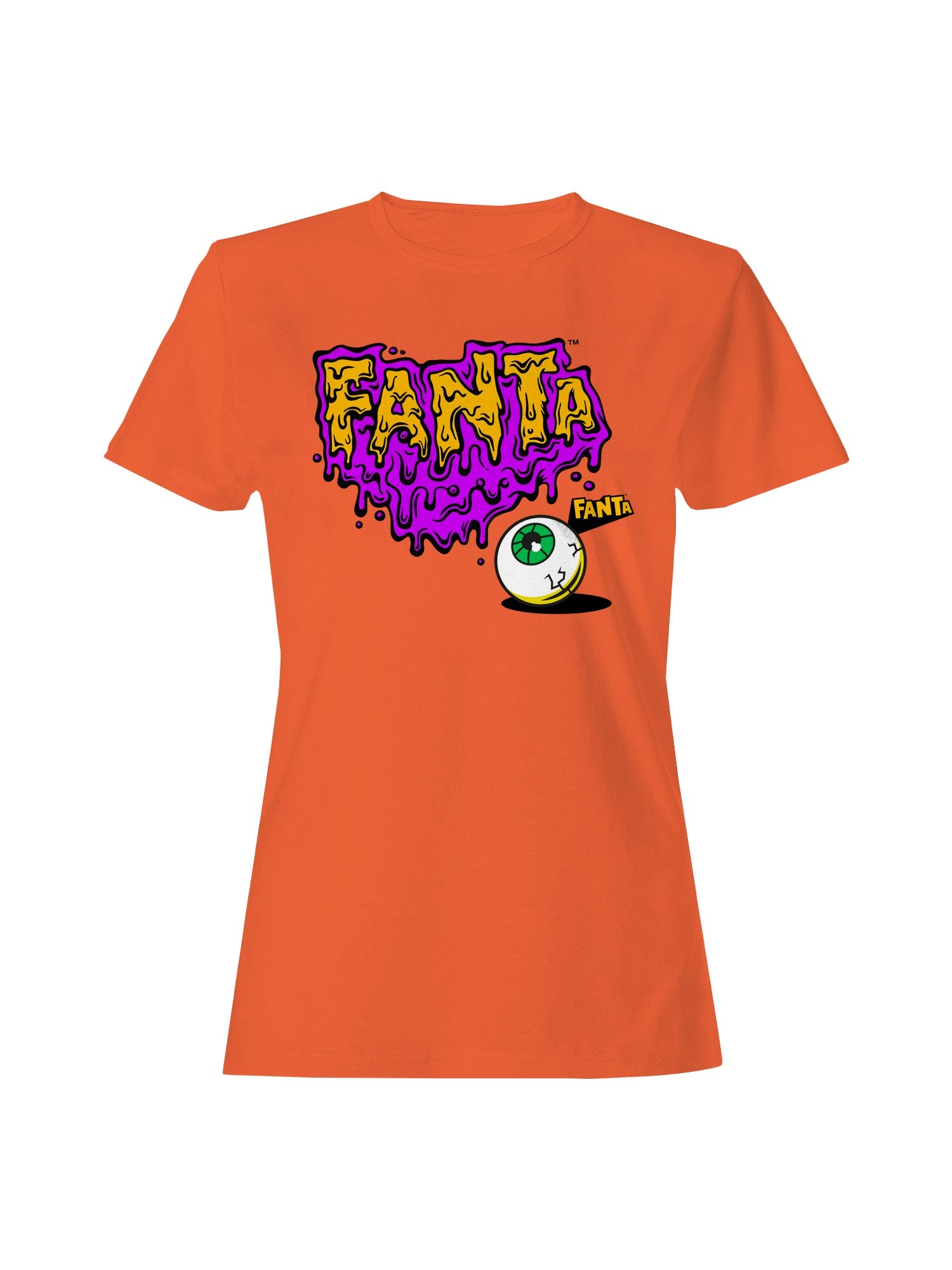 Officially Licensed Fanta Fanta Dripping Slime Eyeball Women's T-shirt