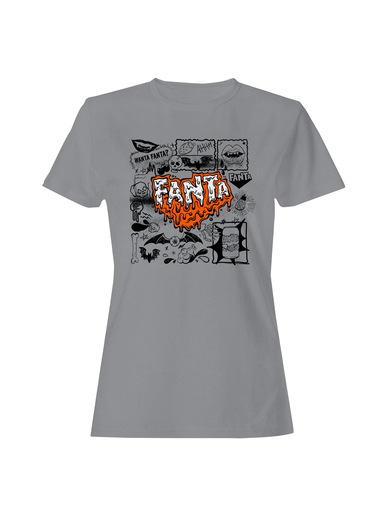Officially Licensed Fanta Fanta Drip Style Design Women's T-shirt