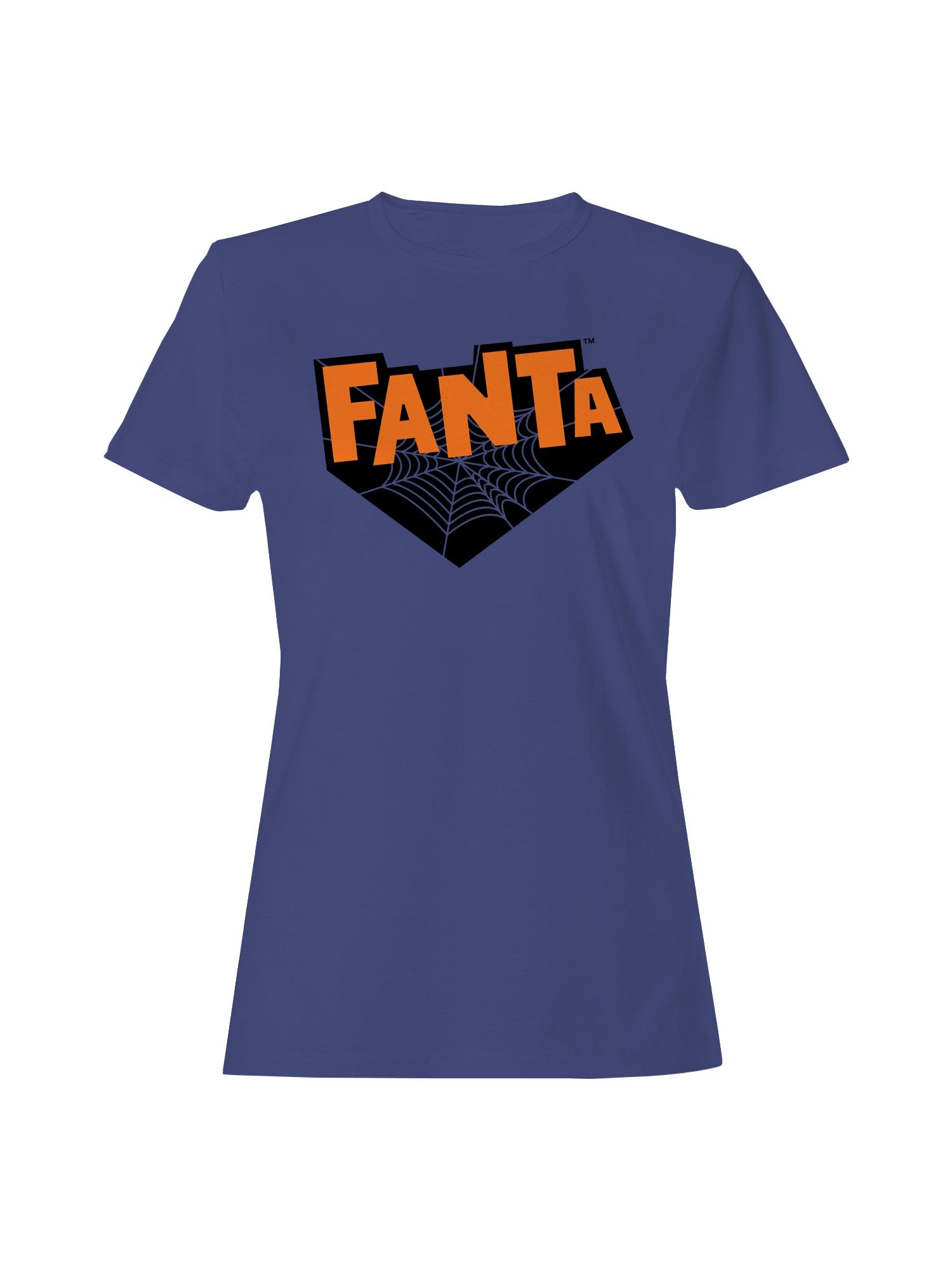 Officially Licensed Fanta Fantasmic Haunt Spiderweb Theme Women's T-shirt
