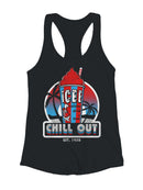 Officially Licensed Icee Chill Out Vintage Vibes Women's Racerback Tank