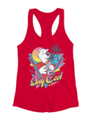 Officially Licensed Icee Retro Polar Bear Stay Cool Women's Racerback Tank