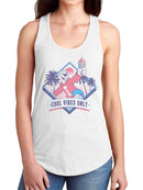 Officially Licensed Icee Retro Cool Vibes Only Women's Racerback Tank