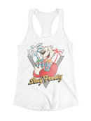 Officially Licensed Icee Stay Frosty Ice Bear Retro Women's Racerback Tank