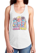 Officially Licensed Icee Retro Chill Vibes Women's Racerback Tank