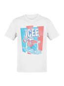Officially Licensed Icee Polar Bear Surfing Chill Men's T-shirt
