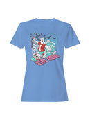 Officially Licensed Icee Surfing Polar Bear Adventure Women's T-shirt