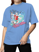 Officially Licensed Icee Surfing Polar Bear Adventure Women's T-shirt