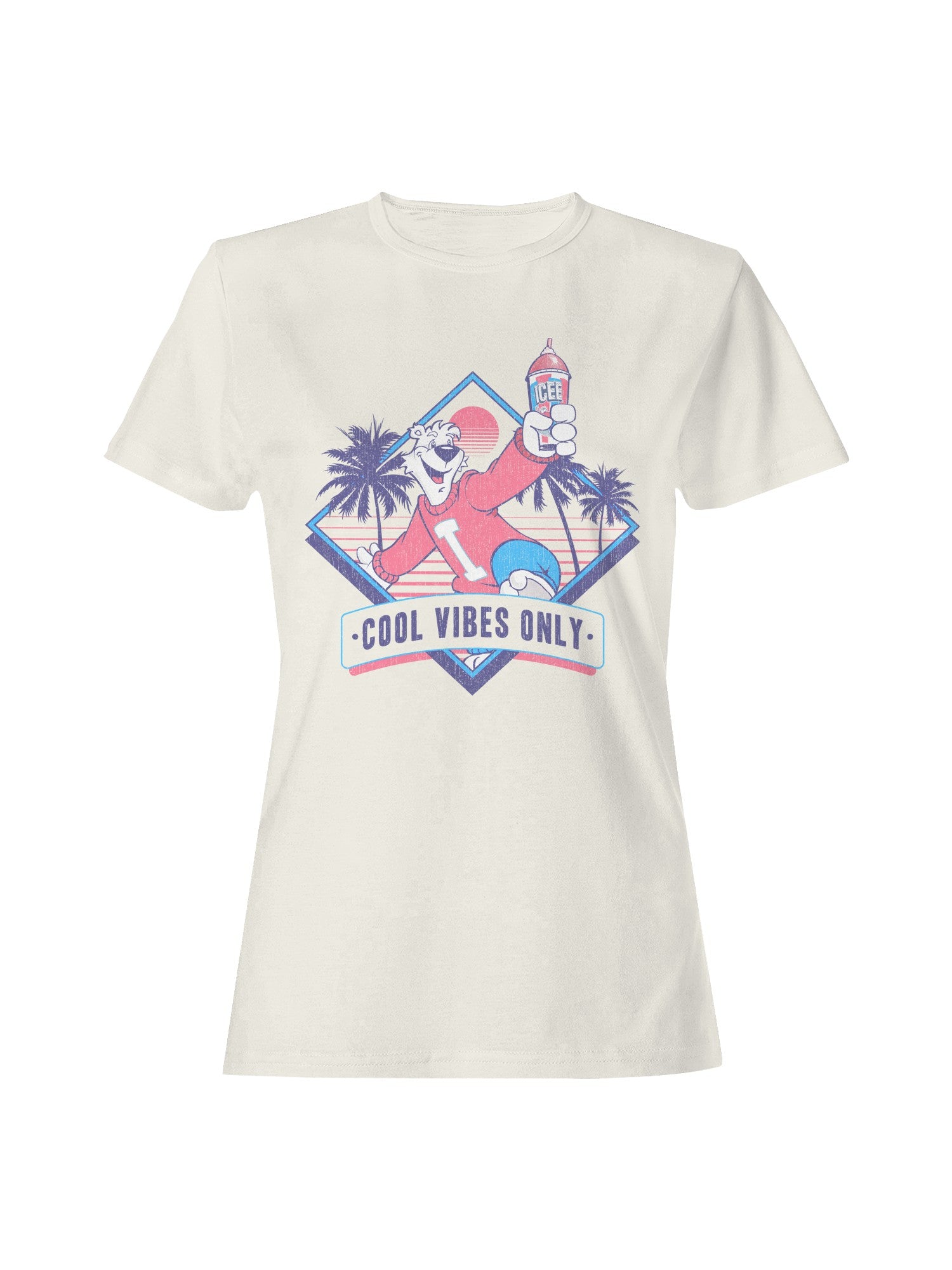 Officially Licensed Icee Retro Cool Vibes Only Women's T-shirt