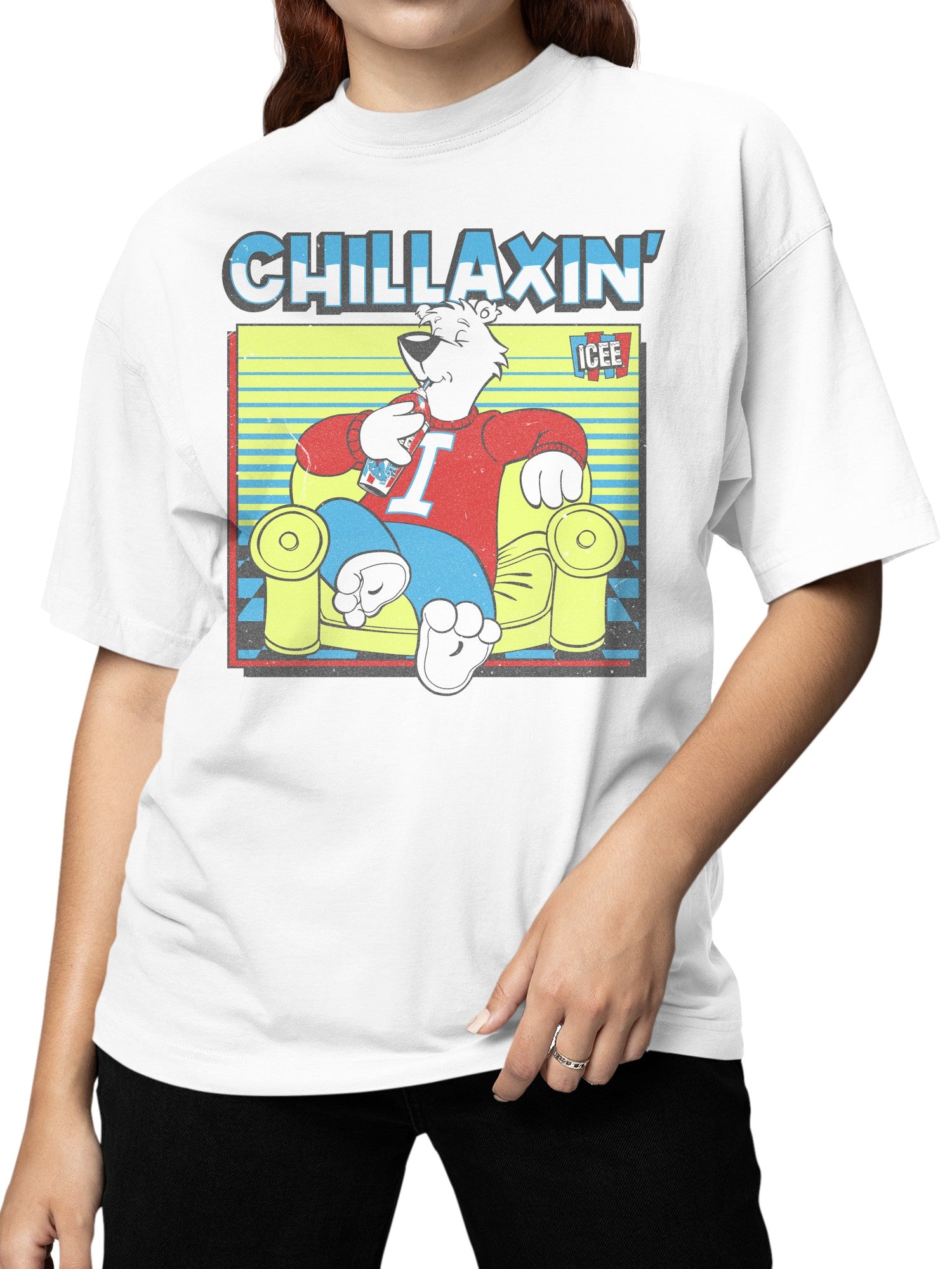 Officially Licensed Icee Chillaxin' Bear Vibe Women's T-shirt
