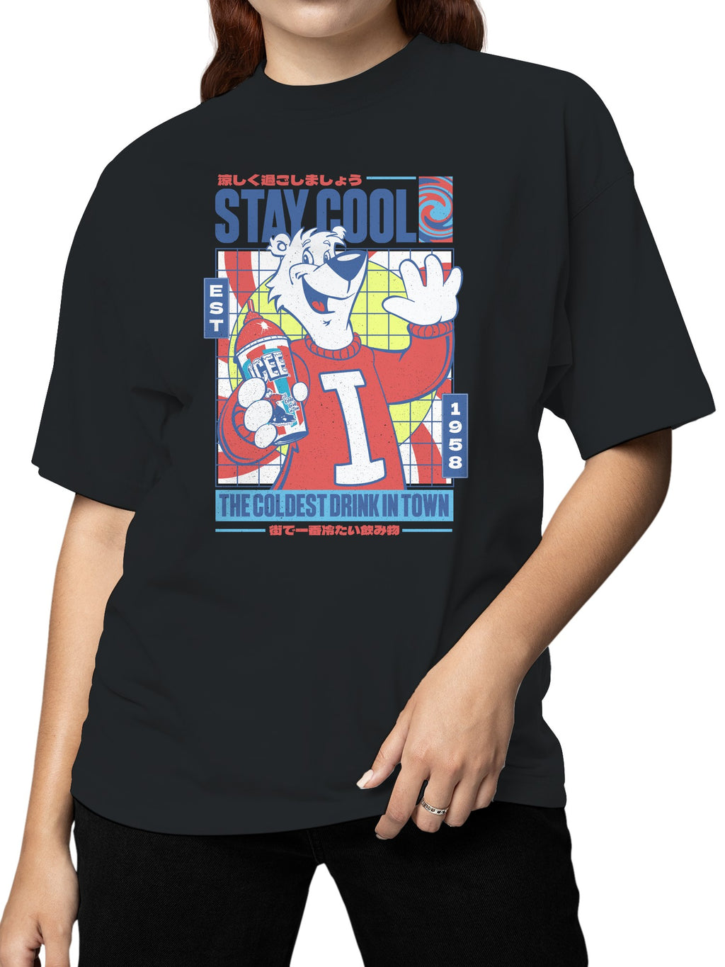 Officially Licensed Icee Stay Cool Polar Refreshment Women's T-shirt