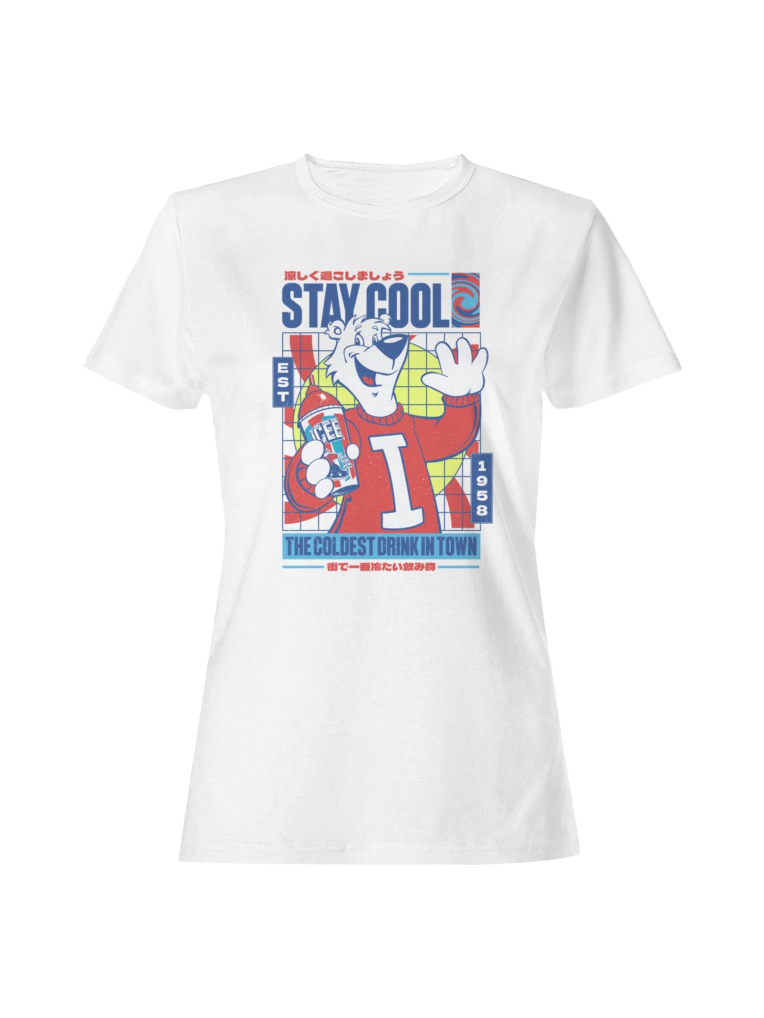 Officially Licensed Icee Stay Cool Polar Refreshment Women's T-shirt