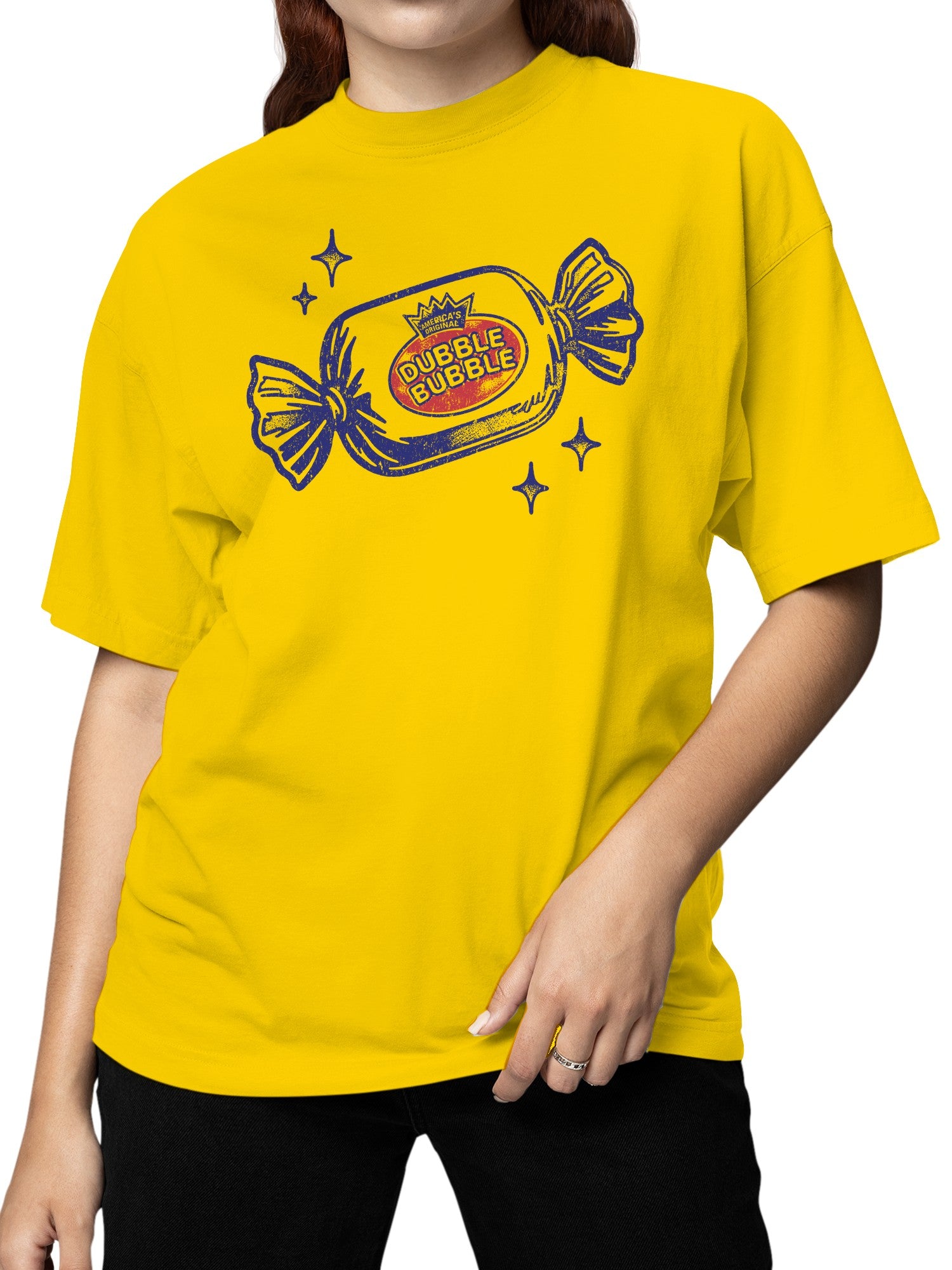 Officially Licensed Dubble Bubble Vintage Candy Art Women's T-shirt