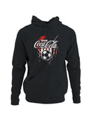 Officially Licensed Coca Cola Team Coca-Cola Soccer Splash Art Men's Hoodie