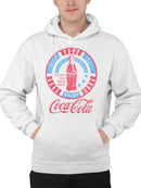 Officially Licensed Coca Cola Vintage Coca-Cola Enjoyment Design Men's Hoodie