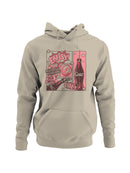 Officially Licensed Coca Cola Retro Coke Graphic: Enjoy Refreshing Fizz Men's Hoodie
