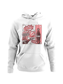 Officially Licensed Coca Cola Retro Coke Graphic: Enjoy Refreshing Fizz Men's Hoodie