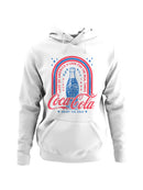 Officially Licensed Coca Cola Retro Coca-Cola Vintage Graphic Men's Hoodie