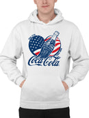 Officially Licensed Coca Cola Coca-Cola American Heritage Design Men's Hoodie