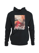 Officially Licensed Coca Cola Coke Is It! Vintage Can Splash Men's Hoodie