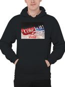 Officially Licensed Coca Cola Coke Is It! - Iconic Coca-Cola Ad Men's Hoodie