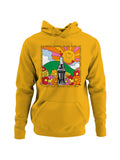 Officially Licensed Coca Cola Harmony Smiley Sun & Coca-Cola Men's Hoodie