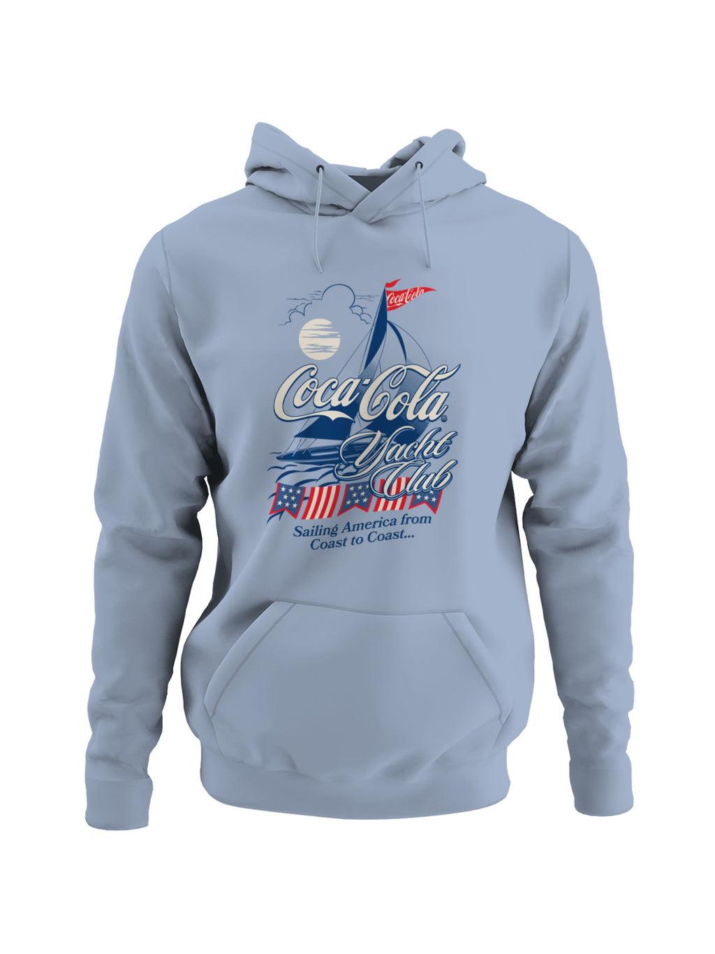 Officially Licensed Coca Cola Coca-Cola Yacht Club Adventure Men's Hoodie