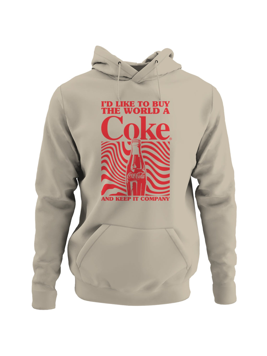 Officially Licensed Coca Cola Buy the World a Coke  Women's Hoodie