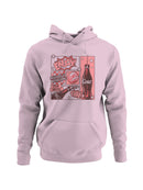 Officially Licensed Coca Cola Retro Coke Graphic: Enjoy Refreshing Fizz Women's Hoodie