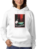 Officially Licensed Coca Cola Coke is It! Retro Graphic Design Women's Hoodie