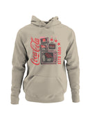 Officially Licensed Coca Cola Coca-Cola Retro Americana Design Women's Hoodie
