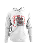 Officially Licensed Coca Cola Coca-Cola Retro Americana Design Women's Hoodie