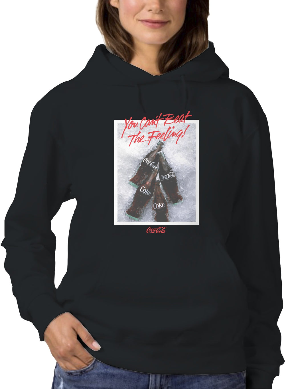 Officially Licensed Coca Cola Coca-Cola You Can't Beat The Feeling Women's Hoodie