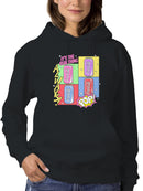 Officially Licensed Coca Cola Retro Coca-Cola Pop Art Design Women's Hoodie
