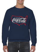 Officially Licensed Coca Cola Coca-Cola Highway to Anywhere Men's Sweatshirt