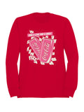 Officially Licensed Coca Cola Retro Pink Soda Pop Art Design Men's Sweatshirt