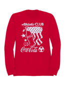 Officially Licensed Coca Cola Coca-Cola Athletic Club Retro Men's Sweatshirt