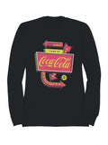 Officially Licensed Coca Cola Coca-Cola Vintage Arrow Design Men's Sweatshirt