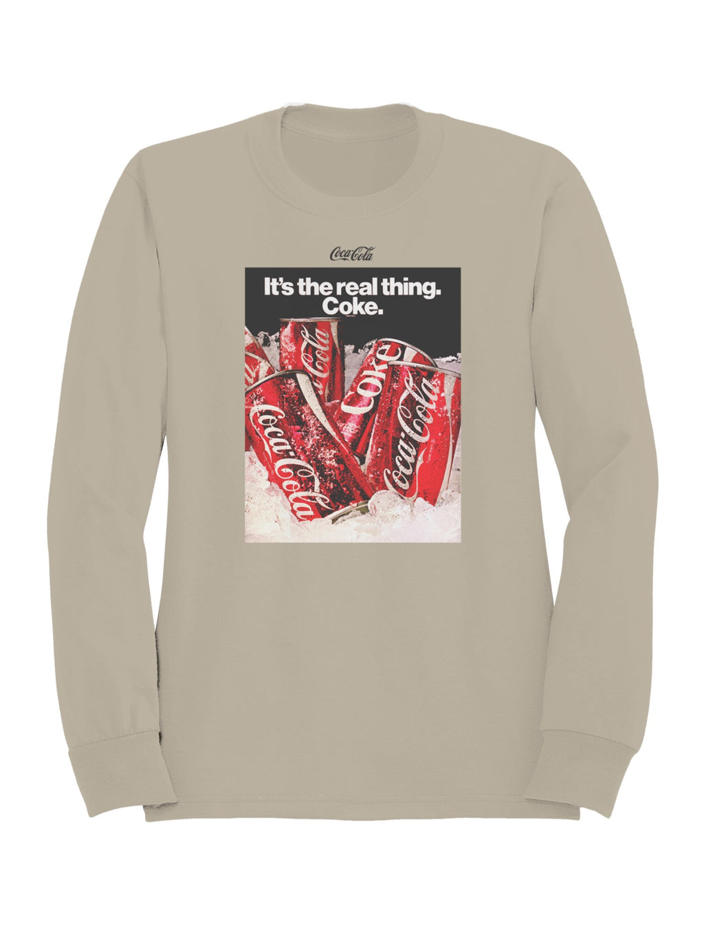Officially Licensed Coca Cola Chilled Coke: The Real Thing Men's Sweatshirt