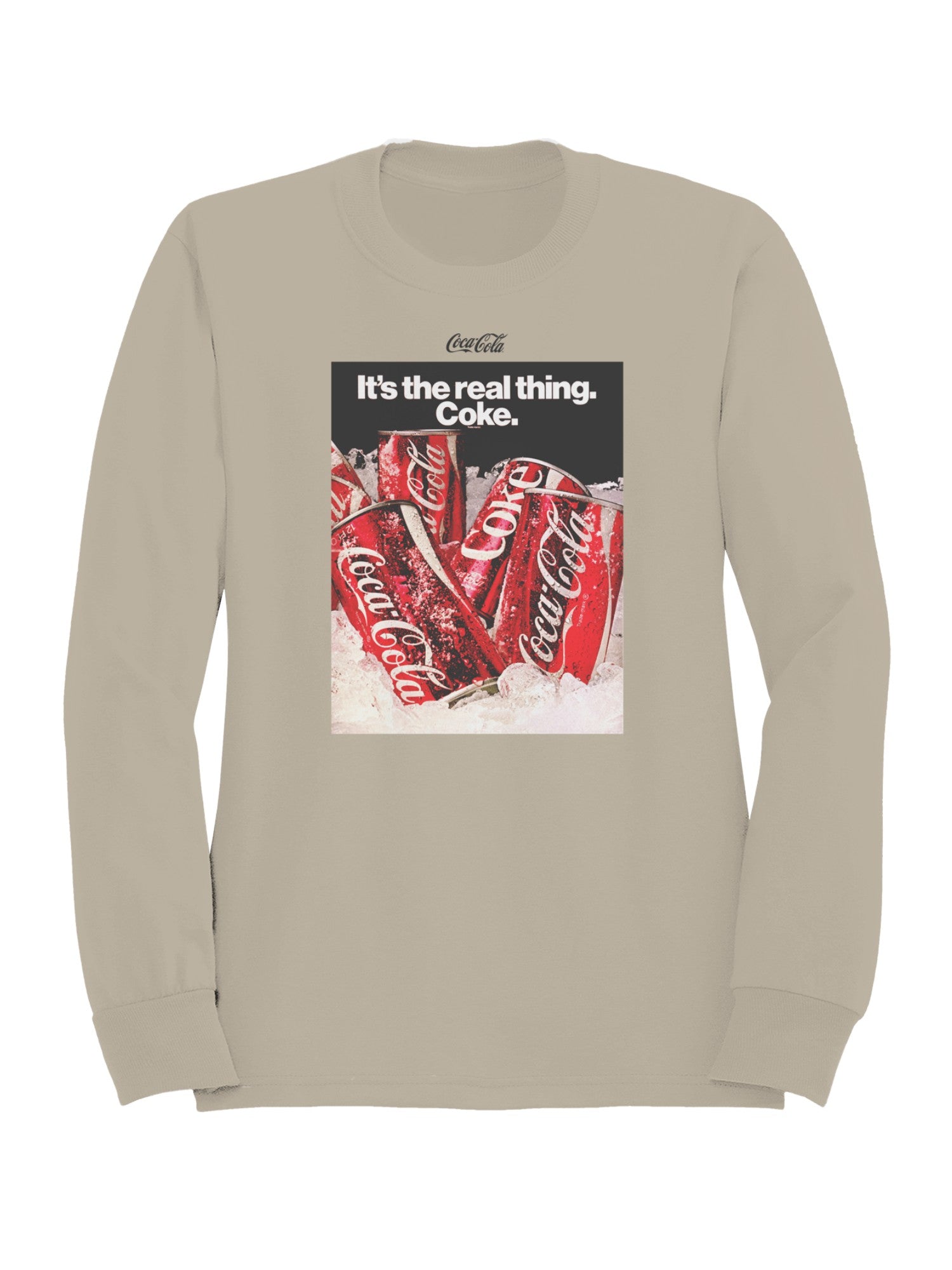 Officially Licensed Coca Cola Chilled Coke: The Real Thing Men's Sweatshirt