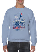 Officially Licensed Coca Cola Coca-Cola Yacht Club Adventure Men's Sweatshirt
