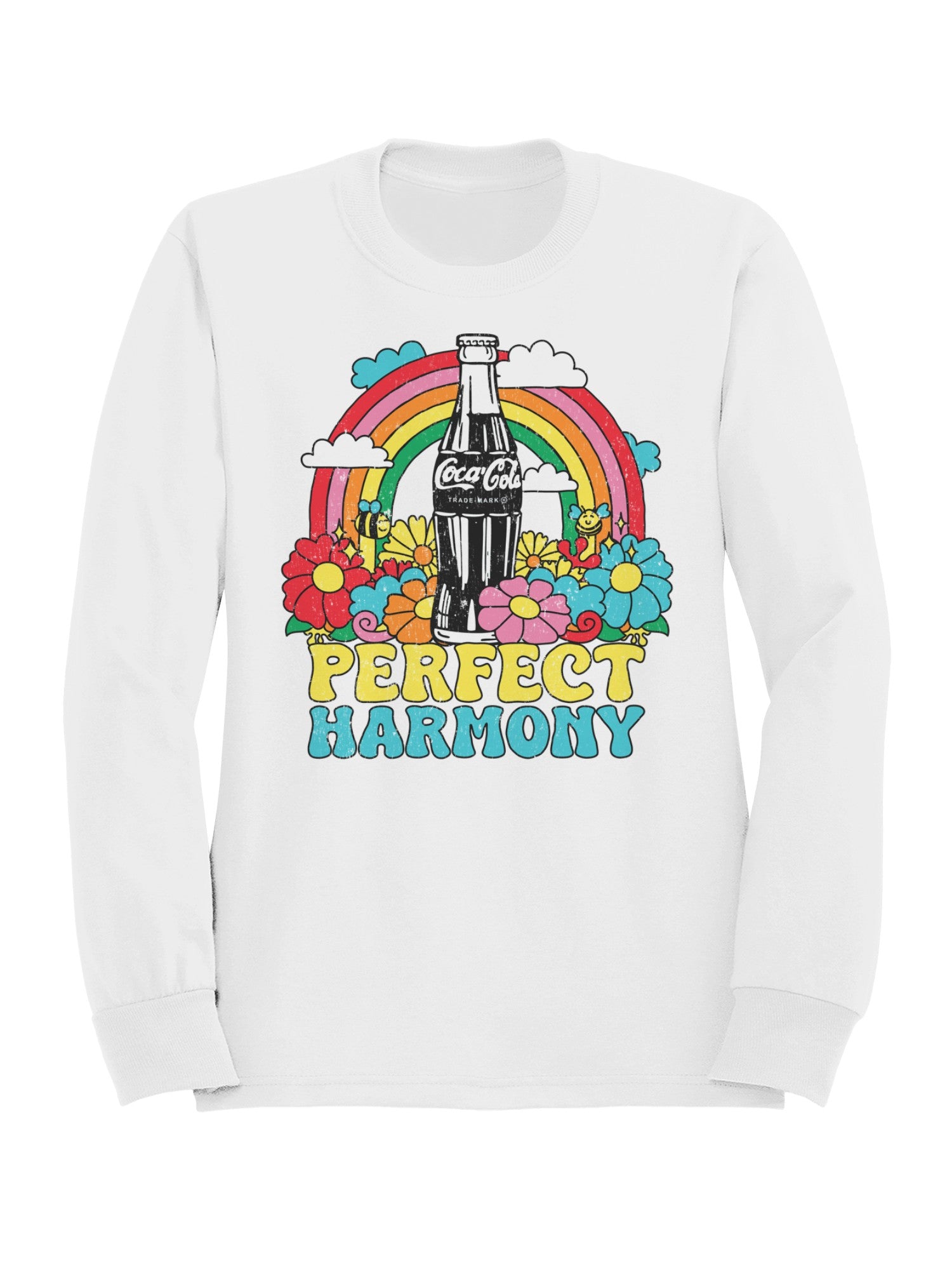 Officially Licensed Coca Cola Vintage Coca-Cola Perfect Harmony Women's Sweatshirt