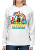Officially Licensed Coca Cola Vintage Coca-Cola Perfect Harmony Women's Sweatshirt