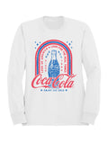 Officially Licensed Coca Cola Retro Coca-Cola Vintage Graphic Women's Sweatshirt