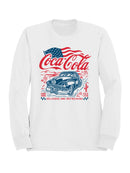 Officially Licensed Coca Cola Classic Coke Americana Cruiser Women's Sweatshirt