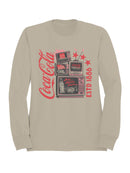 Officially Licensed Coca Cola Coca-Cola Retro Americana Design Women's Sweatshirt